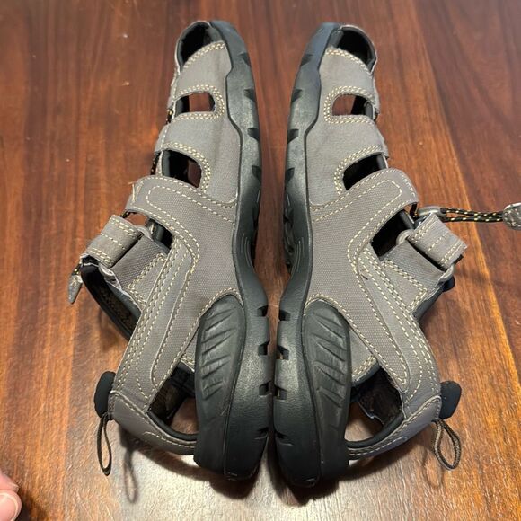 Teva Forebay Grey Fisherman Sandals Men’s US 7 - Picture 6 of 9